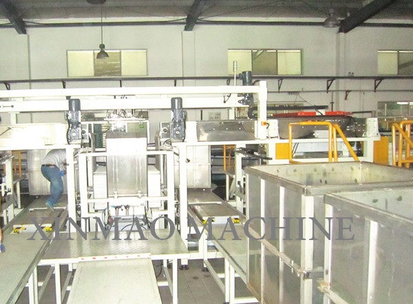 Automatic loading&unloading cage system